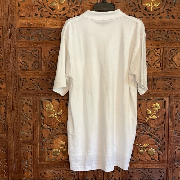 NEW Tiger Hill Mens White Polo Shirt Size Large - Picture 6 of 7